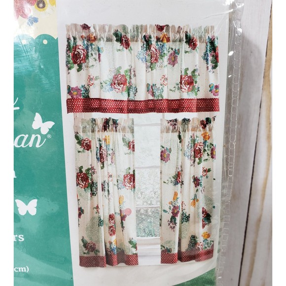 The Pioneer Woman Kitchen Pioneer Woman Country Garden Curtain Set